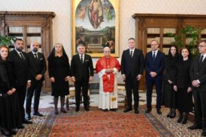 Leão XIV recebe a Presidência colegiada da Bósnia e Herzegovina