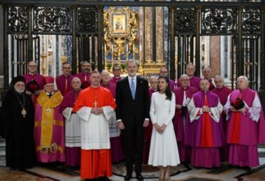 Rei Felipe VI toma posse do título de “Protocanônico” de Santa Maria Maior