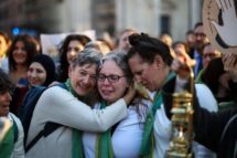 Oriente Médio: mães palestinas e israelenses marcham pela paz em Roma