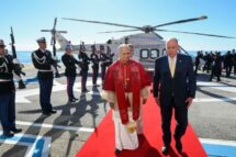 Papa já está no Principado de Mônaco para dar início à viagem apostólica
