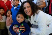 Atletas olímpicos no Dispensário Santa Marta: formar equipe com os mais vulneráveis