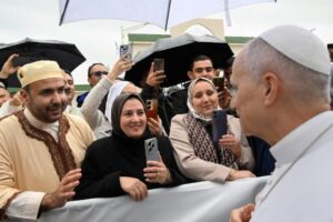 O Papa em Annaba como filho de Santo Agostinho