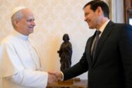 Papa receberá secretário de Estado EUA Marco Rubio em 7 de maio
