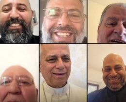 O Papa faz uma videochamada aos padres do sul do Líbano