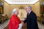 Presidente da Suíça recebido em audiência pelo Santo Padre