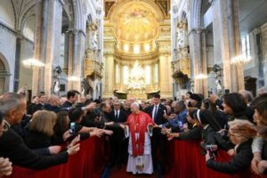 Leão XIV à Igreja de Nápoles: sede testemunhas de Cristo e semeadores de futuro