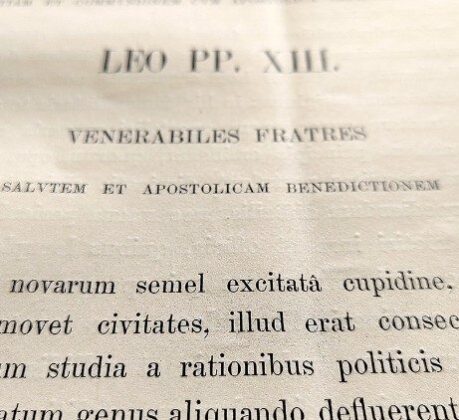 O aniversário da Rerum novarum, um documento pela dignidade humana