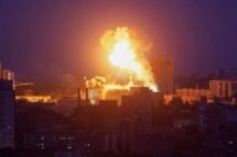 Centenas de drones e mísseis russos sobre Kiev deixam mortos e feridos