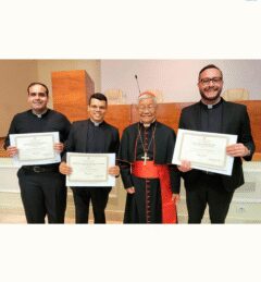 Presbíteros do Regional Sul 1 da CNBB concluem Curso de Práxis Formativa no Vaticano
