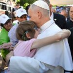 O sonho de Olga, uma jovem com deficiência: “abraçar o Papa”. Em Madri conseguiu