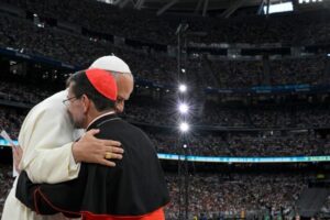 Cardeal de Madri: a viagem superou as expectativas; o Papa é uma autoridade moral para todos