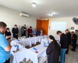 Coordenação Estadual da Pastoral da Saúde realiza reunião presencial em Leme (SP)