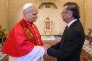 Leão XIV recebe presidente da Colômbia Gustavo Petro