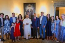 Papa visita residência do embaixador dos EUA junto à Santa Sé por ocasião do 4 de julho