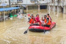 China: pelo menos 15 mortos e 48 mil pessoas evacuadas devido às chuvas e inundações