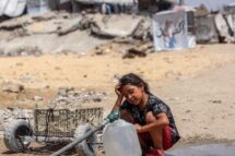 Em Gaza, pouca água e alto risco de epidemias. O desafio diário pela sobrevivência