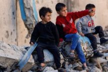 Mais de 170 crianças palestinas foram mortas desde janeiro de 2024