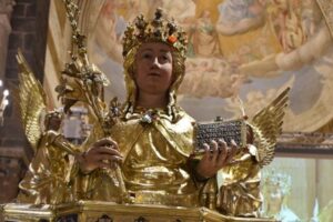 Parolin: enraizados em Deus, como Ágata, para enfrentar as provações e dar frutos