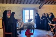 A visita do Papa ao mosteiro das agostinianas em Pennabilli, na Itália