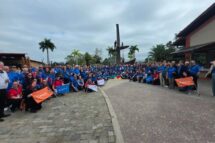 Cardeal Spengler com 320 romeiros peregrinam ao Santuário de Aparecida