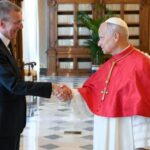 Leão XIV recebe o presidente da Letônia