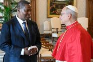 Leão XIV recebe presidente da República Centro-Africana