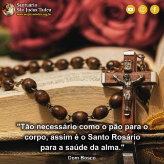 O que é nascido de Deus vence o mundo; e esta é a vitória que vence o mundo: a nossa fé. Boa Semana!

Inscreva-se no nosso Canal
youtube.com/@SaoJudasTadeuSantuario

Páginas oficiais do Santuário:
✓ Instagram – https://abre.ai/d6fu
✓ Site Oficial – http://saojudastadeu.org.br/
#rezemosjuntos