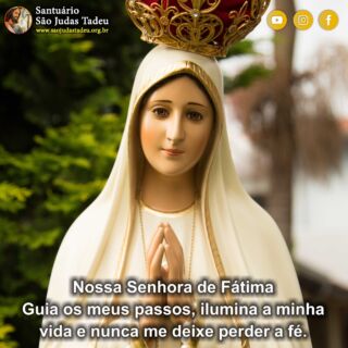 O que é nascido de Deus vence o mundo; e esta é a vitória que vence o mundo: a nossa fé. Feliz Sexta-feira!

Inscreva-se no nosso Canal
youtube.com/@SaoJudasTadeuSantuario

Páginas oficiais do Santuário:
✓ Instagram – https://abre.ai/d6fu
✓ Site Oficial – http://saojudastadeu.org.br/
#rezemosjuntos