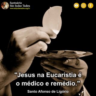 O que é nascido de Deus vence o mundo; e esta é a vitória que vence o mundo: a nossa fé. Feliz Terça-feira!

Inscreva-se no nosso Canal
youtube.com/@SaoJudasTadeuSantuario

Páginas oficiais do Santuário:
✓ Instagram – https://abre.ai/d6fu
✓ Site Oficial – http://saojudastadeu.org.br/
#rezemosjuntos