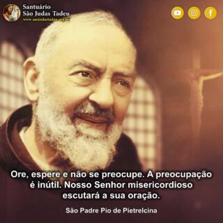 O que é nascido de Deus vence o mundo; e esta é a vitória que vence o mundo: a nossa fé. Boa Semana!

Inscreva-se no nosso Canal
youtube.com/@SaoJudasTadeuSantuario

Páginas oficiais do Santuário:
✓ Instagram – https://abre.ai/d6fu
✓ Site Oficial – http://saojudastadeu.org.br/
#rezemosjuntos