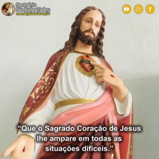 Descanse seu coração na fidelidade de Deus, Ele nunca falha. Feliz Sexta-feira!

Inscreva-se no nosso Canal
youtube.com/@SaoJudasTadeuSantuario

Páginas oficiais do Santuário:
✓ Instagram – https://abre.ai/d6fu
✓ Site Oficial – http://saojudastadeu.org.br/
#rezemosjuntos