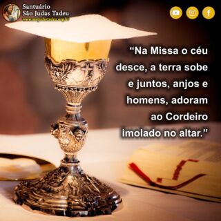 Espera no Senhor, anima-te, e ele fortalecerá o teu coração. Feliz Domingo!

Inscreva-se no nosso Canal
youtube.com/@SaoJudasTadeuSantuario

Páginas oficiais do Santuário:
✓ Instagram – https://abre.ai/d6fu
✓ Site Oficial – http://saojudastadeu.org.br/
#rezemosjuntos