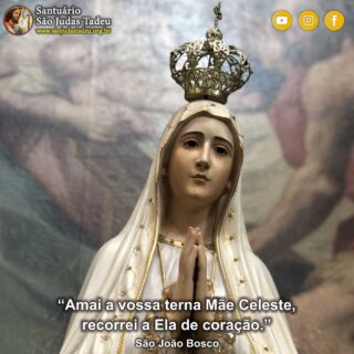 Descanse seu coração na fidelidade de Deus, Ele nunca falha. Feliz Sexta-feira!

Inscreva-se no nosso Canal
youtube.com/@SaoJudasTadeuSantuario

Páginas oficiais do Santuário:
✓ Instagram – https://abre.ai/d6fu
✓ Site Oficial – http://saojudastadeu.org.br/
#rezemosjuntos