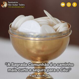 Descanse seu coração na fidelidade de Deus, Ele nunca falha. Feliz Terça-feira!

Inscreva-se no nosso Canal
youtube.com/@SaoJudasTadeuSantuario

Páginas oficiais do Santuário:
✓ Instagram – https://abre.ai/d6fu
✓ Site Oficial – http://saojudastadeu.org.br/
#rezemosjuntos