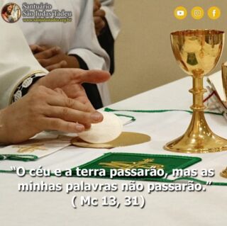 Descanse seu coração na fidelidade de Deus, Ele nunca falha.  Feliz Domingo!

Inscreva-se no nosso Canal
youtube.com/@SaoJudasTadeuSantuario

Páginas oficiais do Santuário:
✓ Instagram – https://abre.ai/d6fu
✓ Site Oficial – http://saojudastadeu.org.br/
#rezemosjuntos