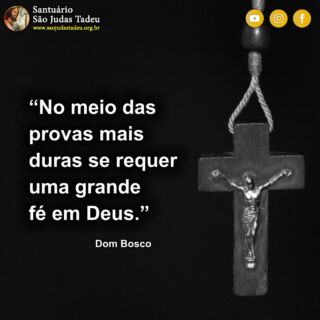 Descanse seu coração na fidelidade de Deus, Ele nunca falha. Boa Semana!!

Inscreva-se no nosso Canal
youtube.com/@SaoJudasTadeuSantuario

Páginas oficiais do Santuário:
✓ Instagram – https://abre.ai/d6fu
✓ Site Oficial – http://saojudastadeu.org.br/
#rezemosjuntos